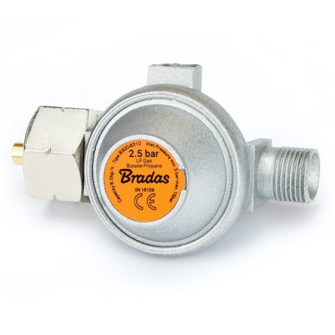 Sellnet Druckregler Gasregler Druckminderer 2,5 bar 8 kg/h RED3