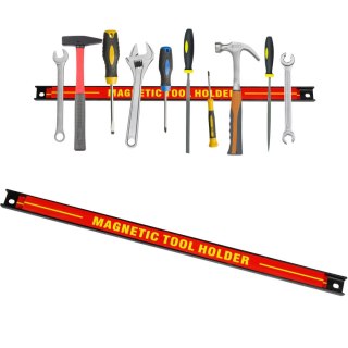 Sellnet Magnetleiste für Werkzeuge 50 cm Werkzeughalter mit Tragkraft von 13 kg SN3521