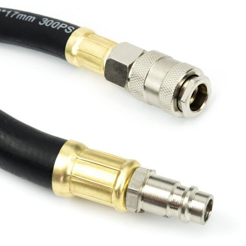 Verda 20 Meter PVC Druckluftschlauch 10 x 17 mm mit Schnellkupplung SN6012