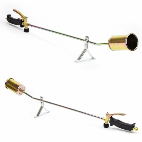 Sellnet Gasbrenner Unkrautvernichter 80 cm mit 5 m Schlauch, inklusive 4 bar Druckminderer SN0283R