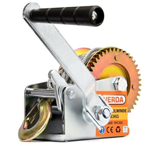 Verda Seilwinde 363 kg 800 lbs 10 m WK360