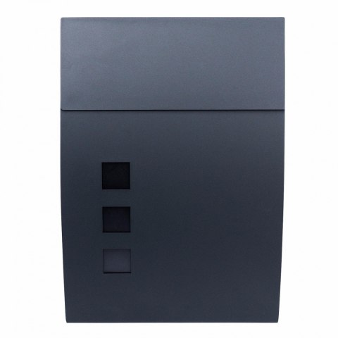 Verda Briefkasten aus verzinktem Stahl, Anthrazit Matt SN3649-1 Verda Briefkasten aus verzinktem Stahl, Anthrazit Matt SN3649-1