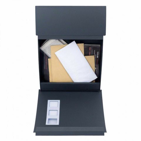 Verda Briefkasten aus verzinktem Stahl, Anthrazit Matt SN3649-1 Verda Briefkasten aus verzinktem Stahl, Anthrazit Matt SN3649-1
