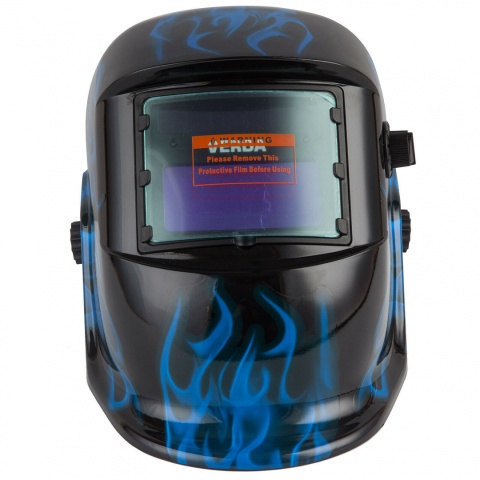 Verda Automatik Schweißhelm mit Solarzellen, inklusive 2 Vorsatzscheiben SN864