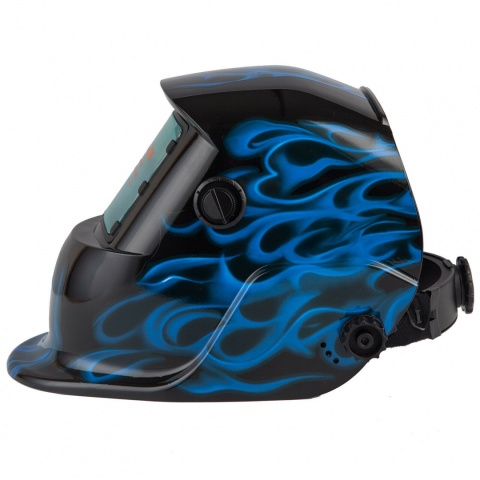 Verda Automatik Schweißhelm mit Solarzellen, inklusive 2 Vorsatzscheiben SN864