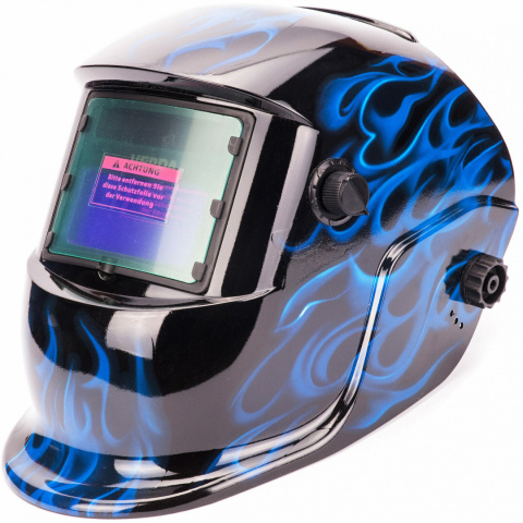 Verda Automatik Schweißhelm mit Solarzellen, inklusive 2 Vorsatzscheiben SN864