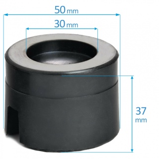 Verda Gummiauflage für Wagenheber, Ø 50 mm GN07