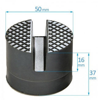Verda Gummiauflage für Wagenheber, Ø 50 mm GN07