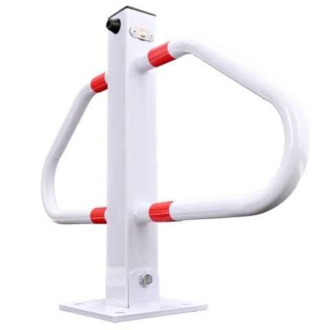 Verda Parkplatzsperre, klappbarer Sperrbügel 48 cm, weiß SN1823