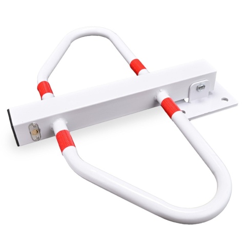 Verda Parkplatzsperre, klappbarer Sperrbügel 48 cm, weiß SN1823