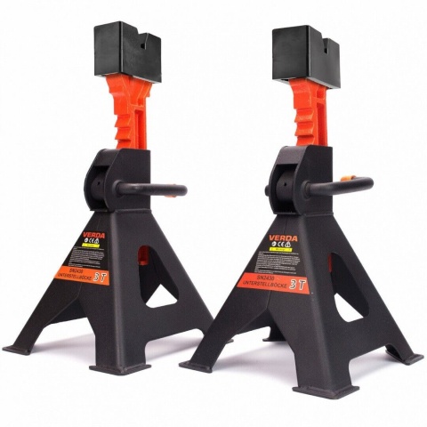 Verda 2x Gummiauflage für 3t Unterstellböcke SN2428