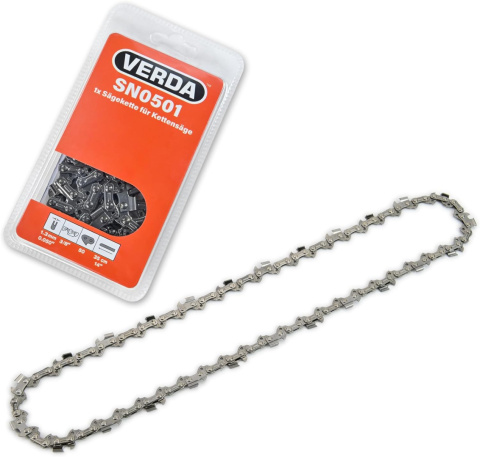 Verda 2x Sägekette für Kettensäge Stihl 35cm Kette 3/8 P 1,3mm 50TG L2-ST SN0501-2