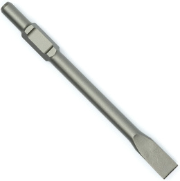 Verda Profi Flachmeißel 410 mm für Abbruchhammer mit 30 mm SDS-HEX Sechskant Aufnahme SN1411