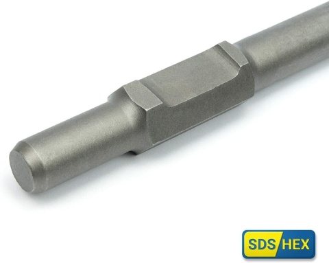 Verda Profi Flachmeißel 410 mm für Abbruchhammer mit 30 mm SDS-HEX Sechskant Aufnahme SN1411