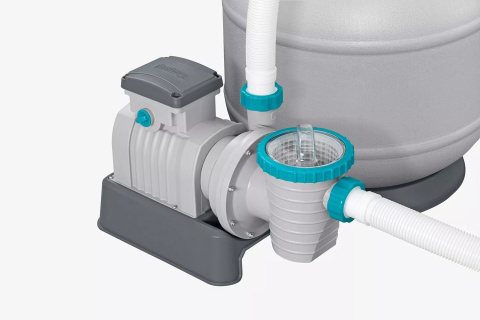 Bestway Filterpumpe Sandfilteranlage mit Zeitschaltuhr 11.355 l/h, 500 W 58486 Bestway Filterpumpe Sandfilteranlage mit Zeitschaltuhr 11.355 l/h, 500 W 58486