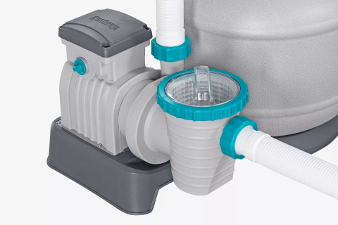 Bestway Filterpumpe Sandfilteranlage mit Zeitschaltuhr 5.678 l/h, 230 W 58497 Bestway Filterpumpe Sandfilteranlage mit Zeitschaltuhr 5.678 l/h, 230 W 58497