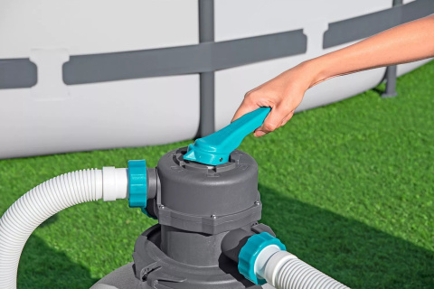 Bestway Sandfilteranlage mit Zeitschaltuhr 8.327 l/h, 280 W 58499 Bestway Sandfilteranlage mit Zeitschaltuhr 8.327 l/h, 280 W 58499