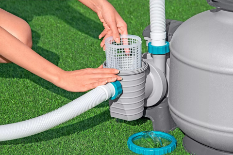 Bestway Sandfilteranlage mit Zeitschaltuhr 8.327 l/h, 280 W 58499 Bestway Sandfilteranlage mit Zeitschaltuhr 8.327 l/h, 280 W 58499