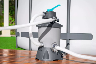 Bestway Sandfilterpumpe Poolpumpe Sandfilteranlage 3.659 l/h, 85W 58515
