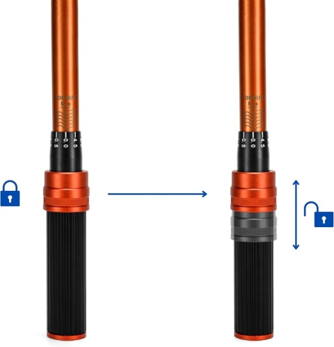 Verda Drehmomentschlüssel 1/2" 10-60 Nm, Teleskopratsche im Koffer, Click-Torque SN1752