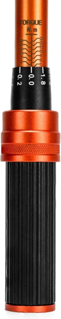 Verda Drehmomentschlüssel 1/4" 1-25 Nm, Teleskopratsche im Koffer, Click-Torque SN1751