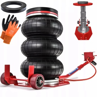 Verda 3,5t Pneumatischer Wagenheber mit Gummiauflage 140 - 400 mm MF80131-SM