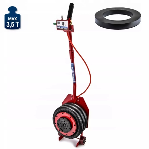 Verda 3,5t Pneumatischer Wagenheber mit Gummiauflage 140 - 400 mm MF80131-SM