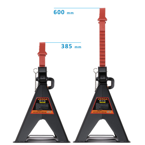 Verda 4x Unterstellböcke 6t, 385 - 600 mm mit Sicherung SN2461-2