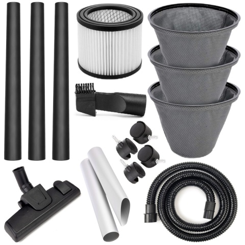 Verda Aschesauger 20 l 1650 W – Kaminsauger mit HEPA-Filter & Blasfunktion