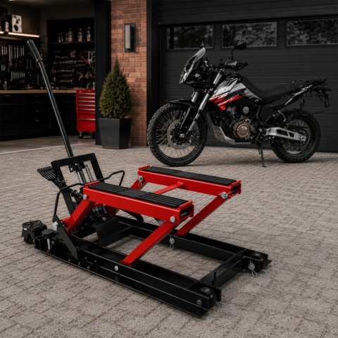 Verda Hydraulischer Motorradheber 680 kg 120–385 mm – Motorradhebebühne SN1755