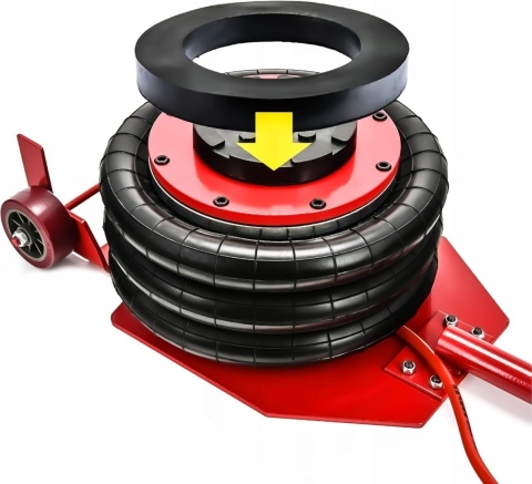 Verda Pneumatischer Wagenheber 3,5 t 140–400 mm – Luftheber für SUV & PKW