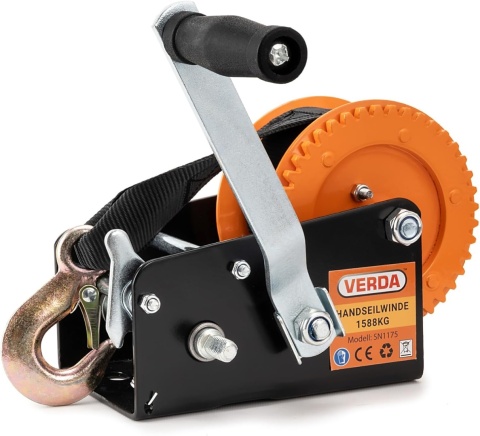Verda Gurtwinde 1588 kg 3500 lbs 8 m SN1175