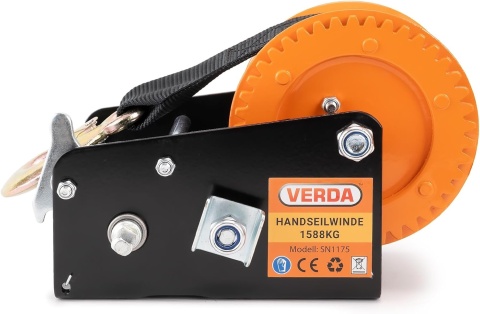 Verda Gurtwinde 1588 kg 3500 lbs 8 m SN1175