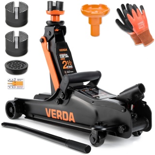 Verda Hydraulischer Rangierwagenheber 2,5t – Wagenheber 85–365 mm PKW SUV SN10663