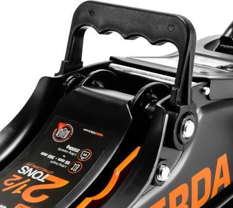 Verda Wagenheber 2,5t Rangierwagenheber 85 - 365 mm mit Tragekoffer SN10668