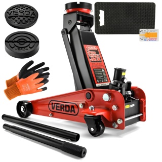 Verda Wagenheber 3t Rangierwagenheber 130 - 490 mm SN3027