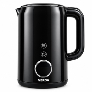 Verda Wasserkocher Mit Temperaturregler 1,7L 2200W mit Kalkfilter SN0617L-16
