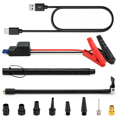 Verda Jump Starter 6000A – Starthilfe mit Luftkompressor für 12V Auto SNXXXX