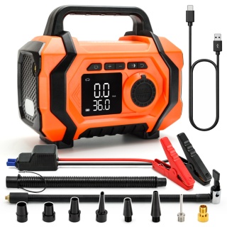 Verda Jump Starter 6000A – Starthilfe mit Luftkompressor für 12V Auto SNXXXX